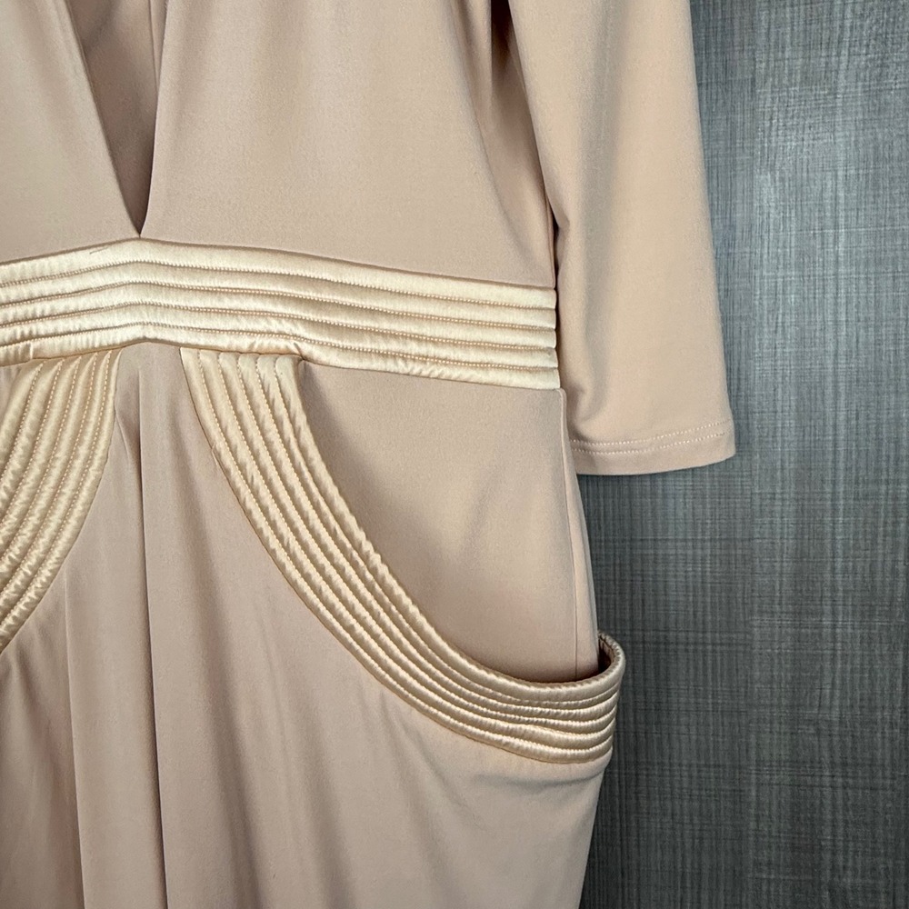 Zhivago Beige Informant Midi Dress - Picture 6 of 14